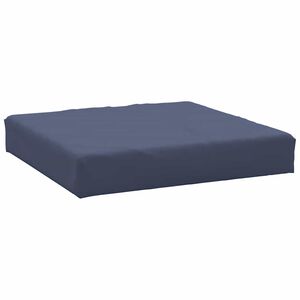 vidaXL Coussin de palette bleu marine 60x60x9,5 cm tissu oxford
