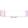 vidaXL Auvent lat&eacute;ral r&eacute;tractable de patio 140x600 cm Noir