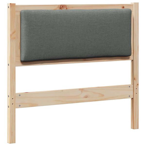 vidaXL T&ecirc;te de lit Autre Marron 100 cm Bois massif en pin