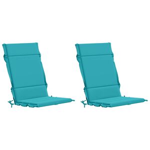 vidaXL Coussins de Chaise &agrave; Dossier Haut en 2 Pi&egrave;ces GEMERT 2 pcs