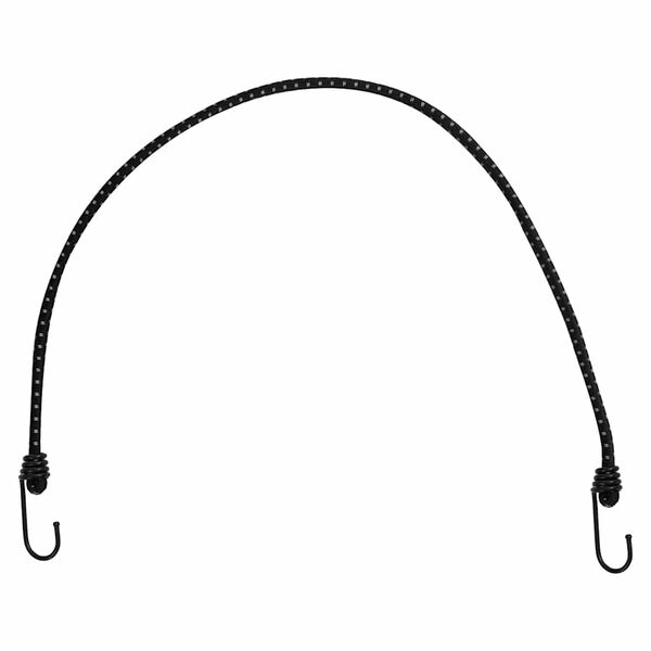 vidaXL Cordes élastiques avec bandes réfléchissantes et crochets 10pcs