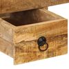 vidaXL Bureau avec 2 tiroirs 110x50x77 cm Bois solide de manguier