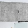 vidaXL Armoire de cuisine Gris b&eacute;ton 40 x 31 x 100 cm