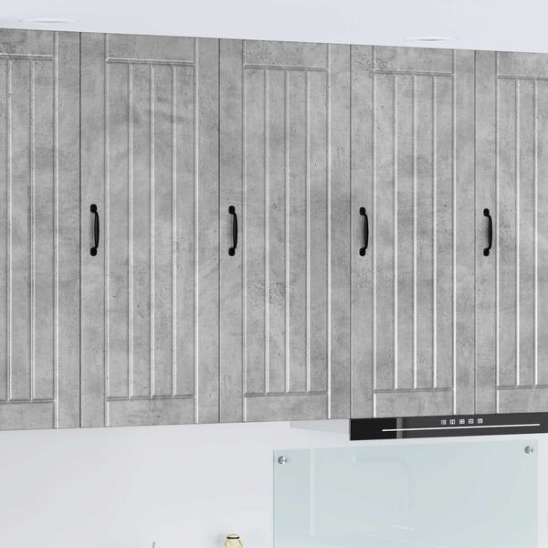 vidaXL Armoire de cuisine Gris b&eacute;ton 40 x 31 x 100 cm