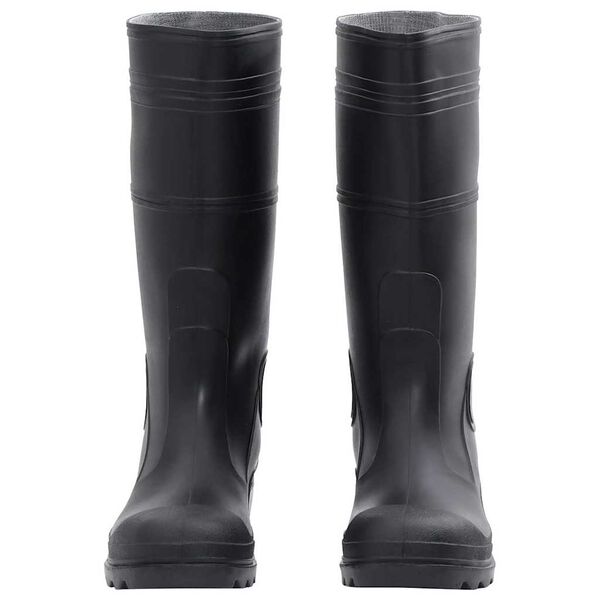 vidaXL Bottes de pluie noir taille 43 PVC