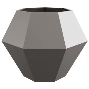 vidaXL Jardini&egrave;re Rouill&eacute; 100 x 100 x 80 cm Acier patin&eacute;