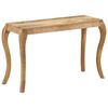 vidaXL Table console 118x38x76 cm Bois de manguier massif