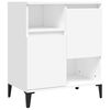 vidaXL Buffet Blanc 60x35x70 cm Bois d'ing&eacute;nierie