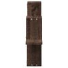 vidaXL &Eacute;tag&egrave;re murale ch&ecirc;ne marron 104,5x10x43 cm bois d'ing&eacute;nierie