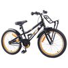 vidaXL V&eacute;lo pour Enfants 18 Pouces pour les 5-7 ans Orange Noir