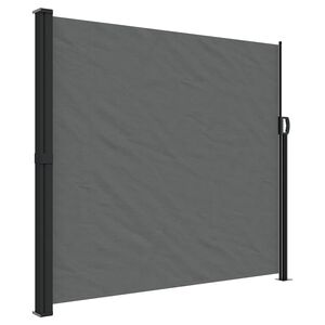 vidaXL Auvent lat&eacute;ral r&eacute;tractable anthracite 180x500 cm