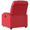 vidaXL Fauteuil inclinable &eacute;lectrique Rouge Similicuir