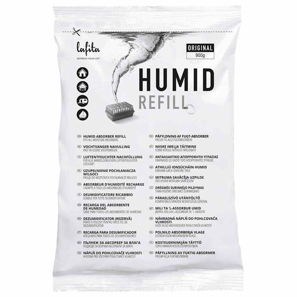 vidaXL Recharges pour absorbeur d'humidité 12 pcs 900 g