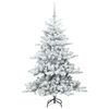vidaXL Sapin de No&euml;l Artificiel &agrave; Branches Articul&eacute;es Blanc 150 cm