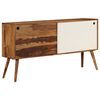 vidaXL Buffet Bois de Sesham massif 118x30x66 cm