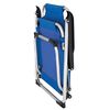 Eurotrail Chaise de camping Moita bleu