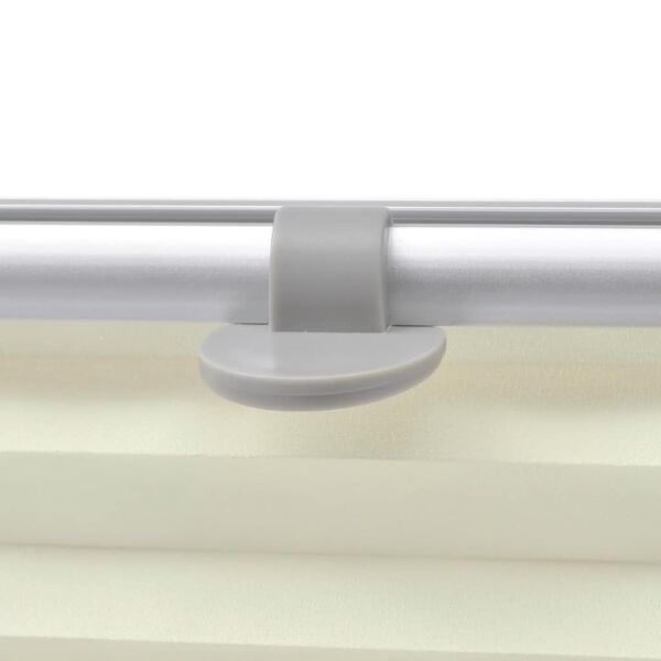 vidaXL Store pliss&eacute; Couleur cr&egrave;me SK08