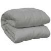 vidaXL Couverture lest&eacute;e Gris 200x200 cm 13 kg Tissu