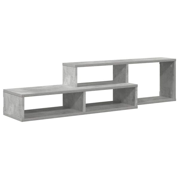 vidaXL SupportmuralpourTV 120x25x28,5cm Bois d'ing&eacute;nierie