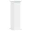 vidaXL Support pour plantes blanc 33x33x100 cm bois d'ing&eacute;nierie