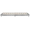 vidaXL Cadre de lit sans matelas gris b&eacute;ton 100x200 cm