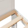 VidaXL Cadre de lit familial sans matelas blanc 270x200 cm