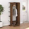 vidaXL Armoire de couloir Ch&ecirc;ne marron 97,5x37x99 cm Bois d'ing&eacute;nierie