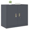 vidaXL Armoire de rangement Anthracite 80 x 40 x 70 cm Acier