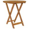 vidaXL Ensemble &agrave; manger de jardin pliable 3 pcs Bois d'acacia solide
