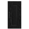 vidaXL Armoire de cuisine avec porte Kalmar Ch&ecirc;ne noir 30 x 31 x 60 cm