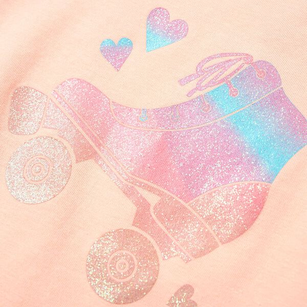 T-shirt pour enfants orange clair 104