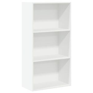 vidaXL Biblioth&egrave;que blanc 60x30x114 cm bois d'ing&eacute;nierie