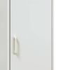 vidaXL Buffet haut blanc 36x39x113 cm acier