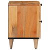 vidaXL Cabinet de chevet avec tiroir Naturel 40 x 33,5 x 46 cm