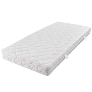 vidaXL Matelas avec housse lavable 200 x 140 x 17 cm H3