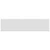 vidaXL Appui de fen&ecirc;tre Blanc 80 x 20 x 4,5 cm PVC