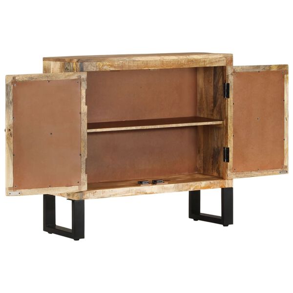 vidaXL Buffet 80x30x76 cm bois de manguier massif