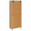 vidaXL Haut Armoire 2 pcs Ch&ecirc;ne artisanal Bois d'ing&eacute;nierie