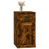 vidaXL Armoire latérale avec tiroir chêne fumé 40x50x75 cm