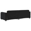 vidaXL Lit de repos sans matelas noir 80x200 cm velours