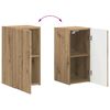 vidaXL Ensemble meuble TV 4 pcs Ch&ecirc;ne artisanal Bois d'ing&eacute;nierie