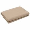 vidaXL Couvercles de Fleece de Protection Anti-Gel pour Plantes Beige