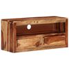 vidaXL Meuble TV 88x30x40 cm Bois massif