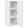 vidaXL Armoire de cuisine avec stockage Kalmar Blanc 30 x 31 x 80 cm