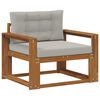 vidaXL Sofa de milieu ext&eacute;rieur Naturel