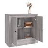 vidaXL Buffet sonoma gris 70x35,5x67,5 cm bois d'ing&eacute;nierie