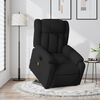 vidaXL Fauteuil inclinable de massage &eacute;lectrique Noir Tissu