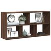 vidaXL Étagère murale chêne marron 100x25x50 cm bois d'ingénierie