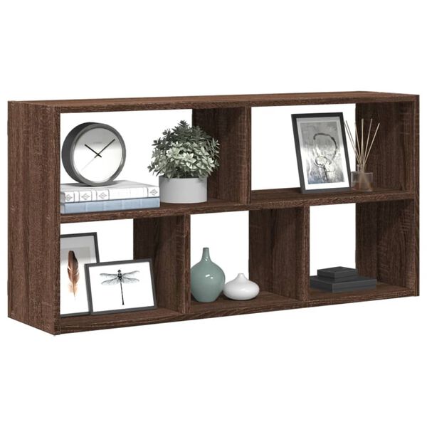 vidaXL Étagère murale chêne marron 100x25x50 cm bois d'ingénierie