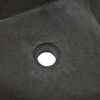 vidaXL Lavabo Gris (30-37) x (30-37) x 12 cm Pierre de Rivi&egrave;re